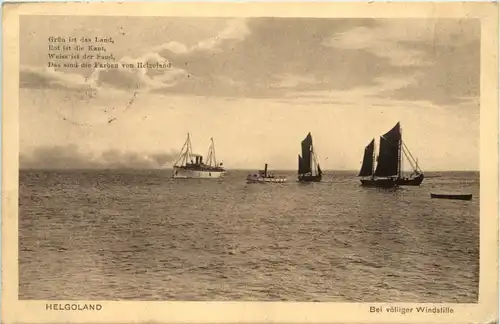 Helgoland, Bei völliger Windstille -534132