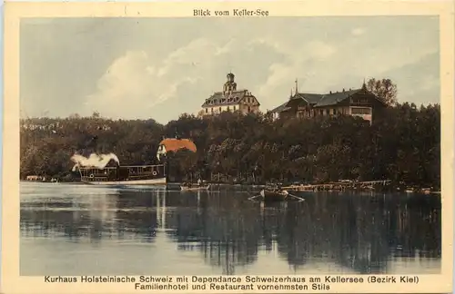 Kurhaus Hostein.Schweiz mit Schweizerhaus am Kellersee -533976