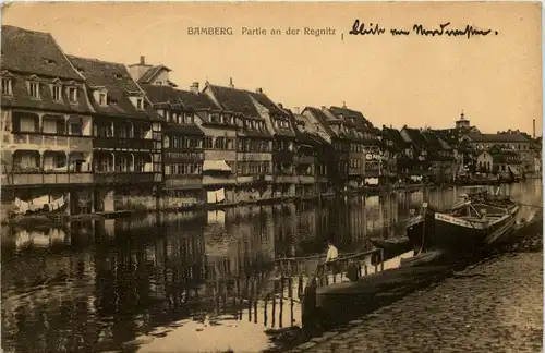 Bamberg, Partie an der Regnitz -534002