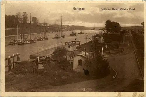 Holtenau, Partie am Kaiser-Wilhelm-Kanal -534138