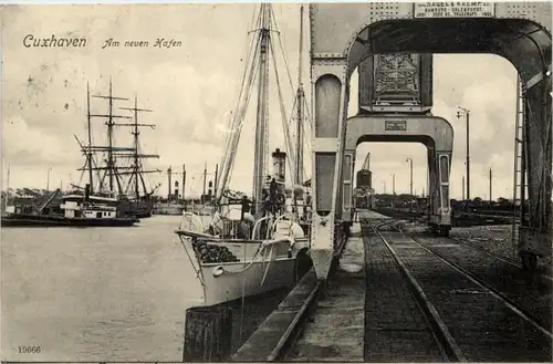 Cuxhaven, Am neuen Hafen -534258