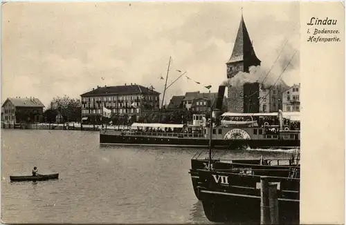 Lindau, Hafenpartie -534400