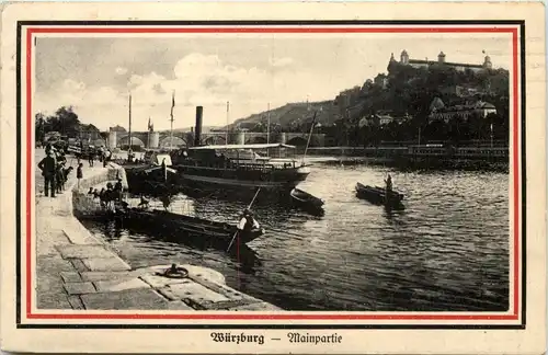 Würzburg, Mainpartie -534570