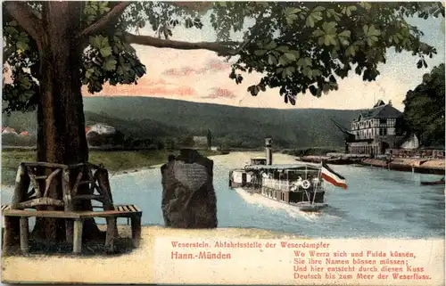 Hann-Münden, Weserstein -534496
