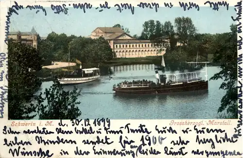 Schwerin, Grossherzogl. Marstall -534584