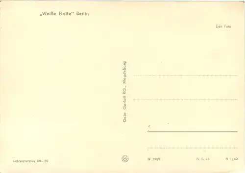 Berlin, Weisse Flotte -533114