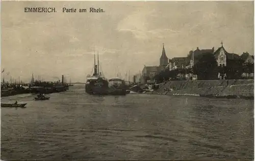 Emmerich, Partie am Rhein -533254