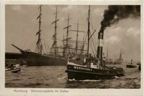 Hamburg, Stimmungsbild im Hafen -533334