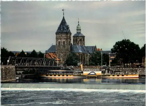 Hameln, Weser mit Blick auf Münster -533494