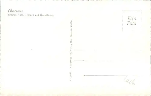Oberweser, zwischen Hann. Münden und Lippoldsberg -533514