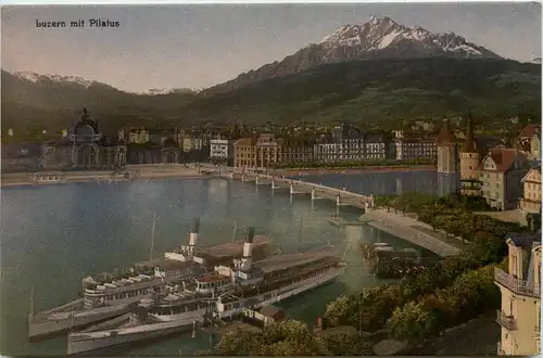 Luzern mit Pilatus -533648