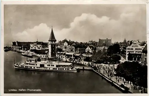 Lindau, Hafen-Promenade -533594