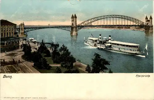 Bonn, Rheinbrücke -533614