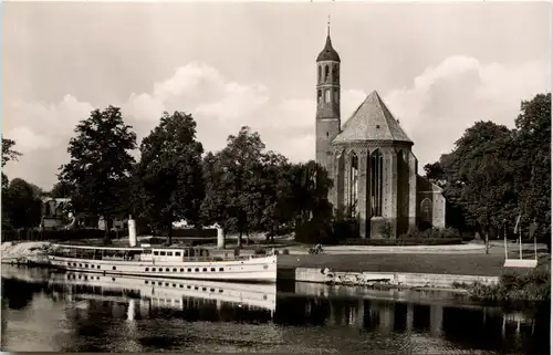 Brandenburg (Havel) , Salzhof mit Johanniskirche -534008