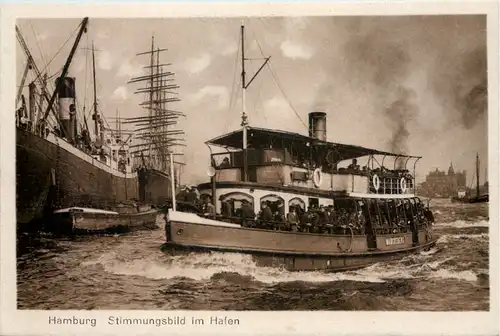 Hamburg, Stimmungsbild im Hafen -534314