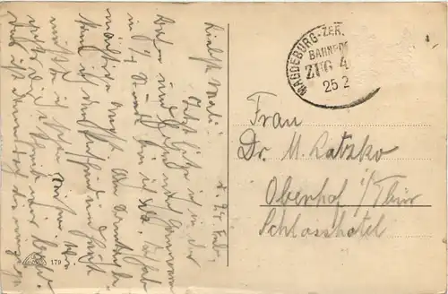 Magdeburg, Elbansicht mit Dom -534468