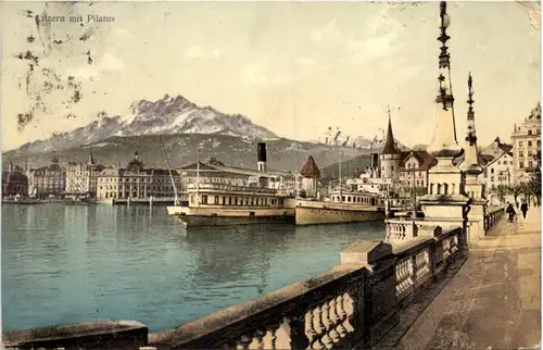 Luzern mit Pilatus -534474