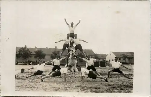 Turner mit Pferd -653978