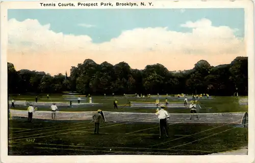 Brooklyn - Tennis Courts - Prospect Park -654160