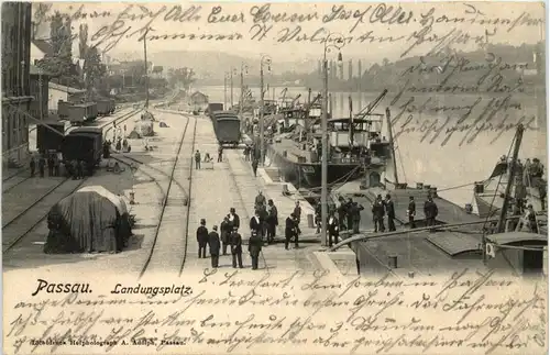 Passau - Landungsplatz -654332
