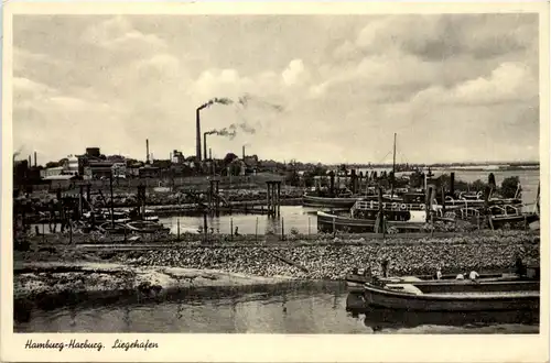 Hamburg - Harburg - Liegehafen -654330