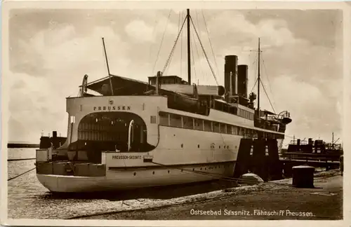 Ostseebad Sassnitz - Fährschiff Preussen -654318