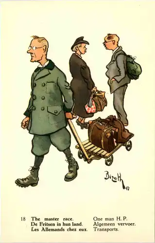 Künstler AK Bizuth - The master race -654242