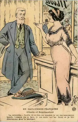 Gauloiseries Francaises - La Modiste -654448