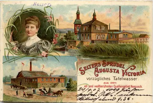 Werbung - Selters Sprudel - Litho -654462