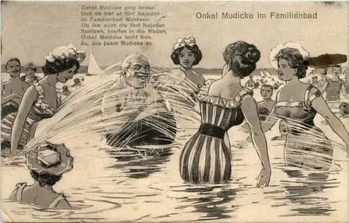 Humor - Onkel Mudicke im Familienad -654496