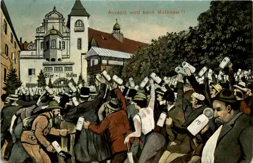 München - Gruss vom Mathäserbräu -654502