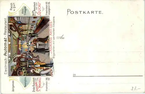 Berlin - Automat Restaurant -654526