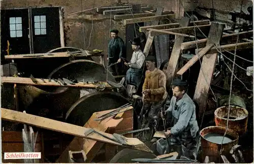 Gewerbefleiss im Bergisch Märkischen Lande - Schleifkotten -654534