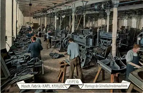 Leipzig - Maschinen Fabrik Karl Kruse -654536