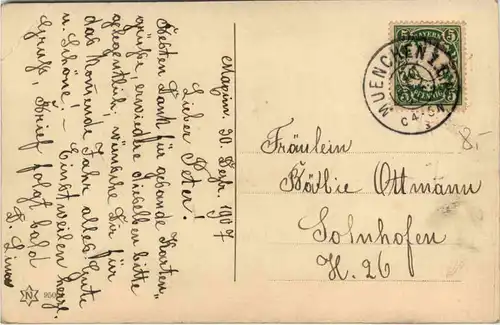 Neujahr - Teufel mit Amor -654556