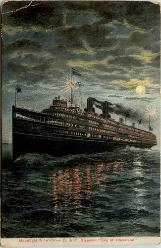 New D. & C. Steamer City of Cleveland -654578