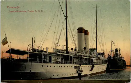 Constanta - Vaporul Imperatul Trajan SMR -654588