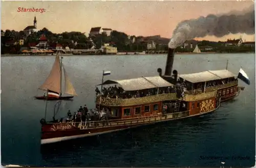 Starnberg - Salondampfer Luitpold -654602
