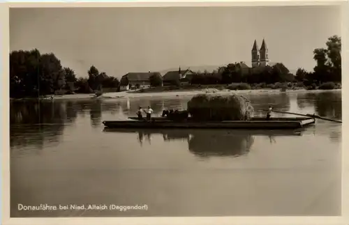 Donaufähre bei Nied Alteich Deggendorf -654640