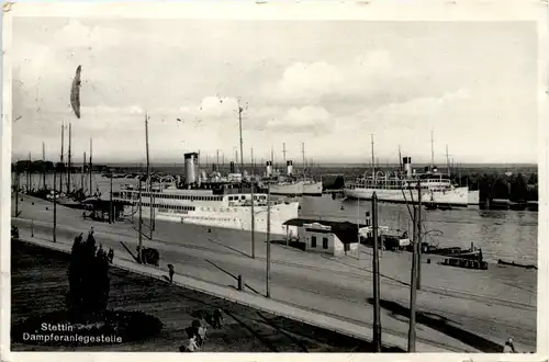 Stettin - Dampferanlegestelle -654716