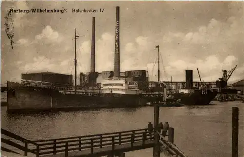 Harburg Wilhelmsburg - Hafenbecken IV -654736