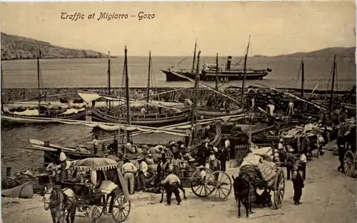 Gozo - Traffic at Migiarro - Malta -654750