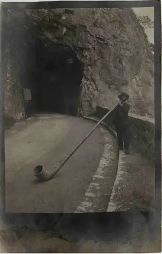 Alphornbläser -654790