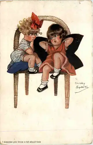 Kinder - Künstler AK Chicky Spark -655170
