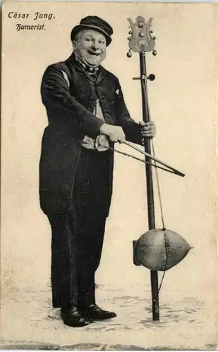 Humorist Cäsar Jung -654794