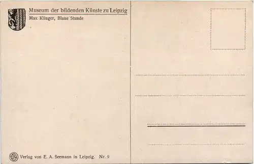 Erotik Künstler AK Max Klinger -654914