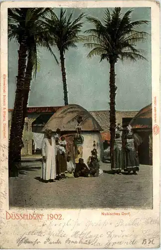 Düsseldorf 1902 - Nubisches Dorf -654934