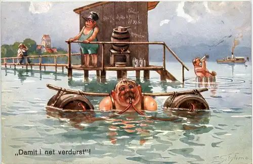 Bier Humor - Damit I net verdurst -655014