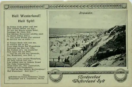 Nordseebad Westerland auf Sylt -654788