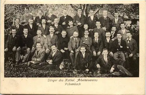 Vöhrenbach - Sänger des Kathol. Arbeitervereins -654828